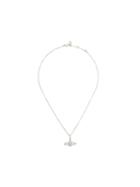 Vivienne Westwood Saturn Pendant Short Necklace, Adult Unisex, Metallic