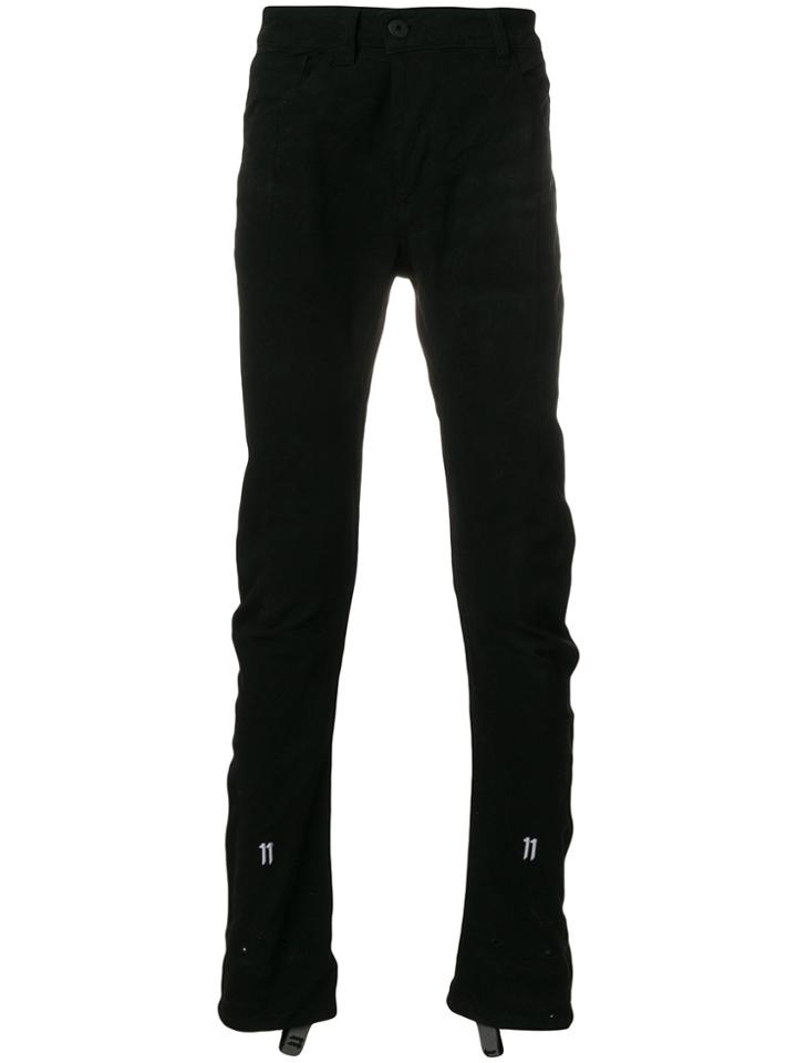 11 By Boris Bidjan Saberi Skinny Trousers - Black
