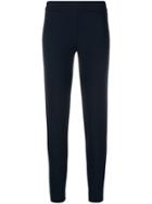 Roqa Jersey Tapered Trousers - Blue
