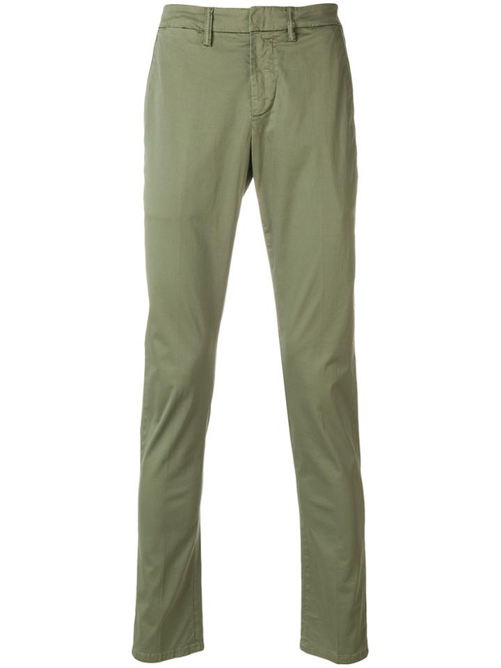 Dondup Skinny Ankle Grazer Trousers - Green