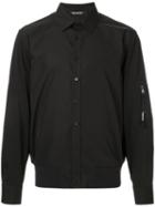 Neil Barrett Zip Detail Shirt - Black