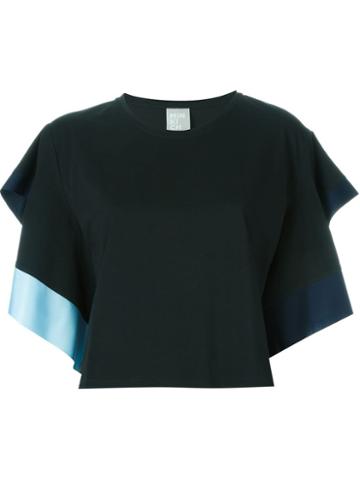 Minki Cheng Ruffled Sleeve T-shirt