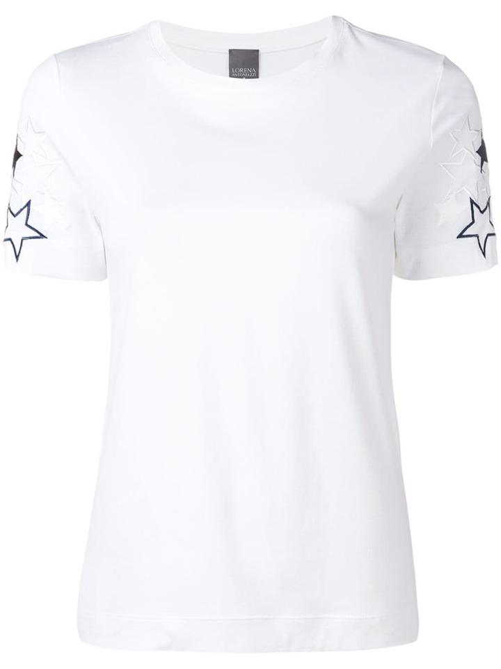 Lorena Antoniazzi Star Print T-shirt - White