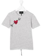 Lost And Found Kids Dad Tattoo Print T-shirt, Boy's, Size: 6 Yrs, Grey