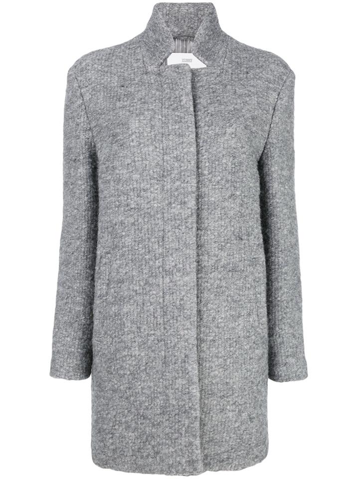 Closed Classic Fitted Cardi-coat - Grey