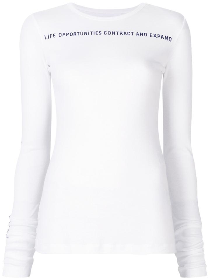 Juun.j Life Opportunities T-shirt - White
