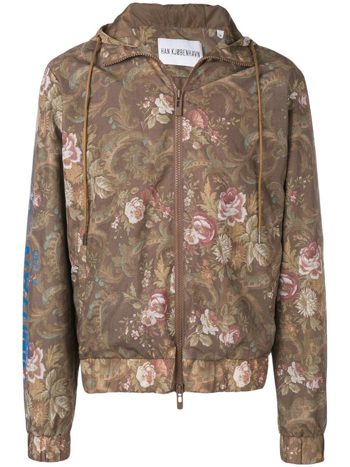 Han Kj0benhavn Floral Lightweight Jacket - Brown