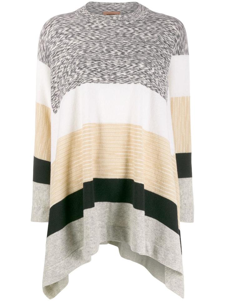 Missoni Colour Block Cape - Neutrals