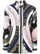 Tory Burch Printed Pyjama Shirt - Blue