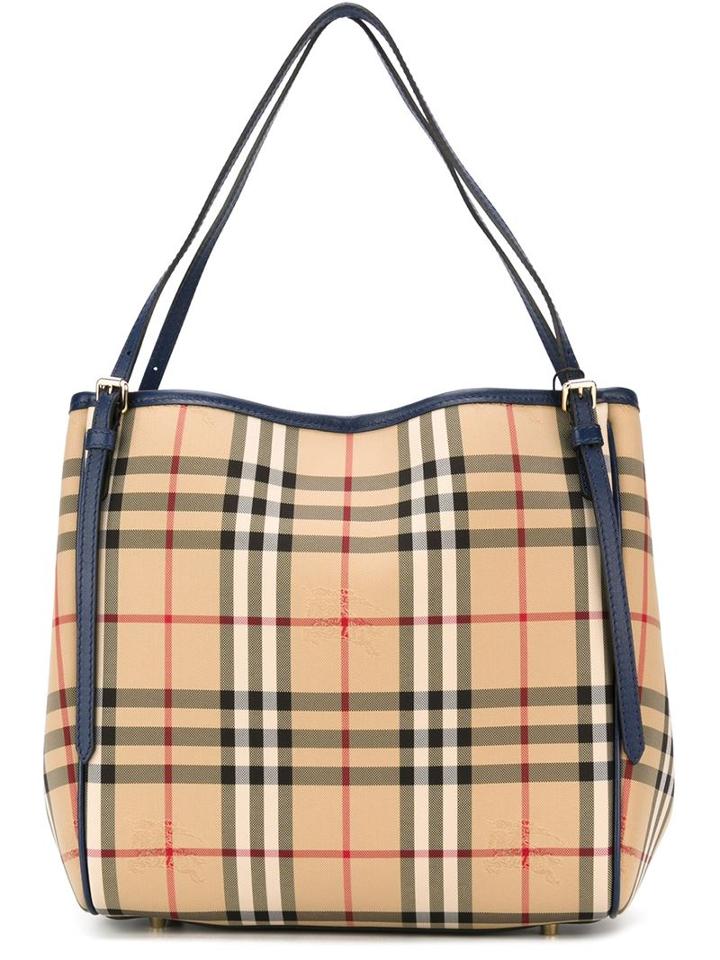 Burberry Check Tote Bag