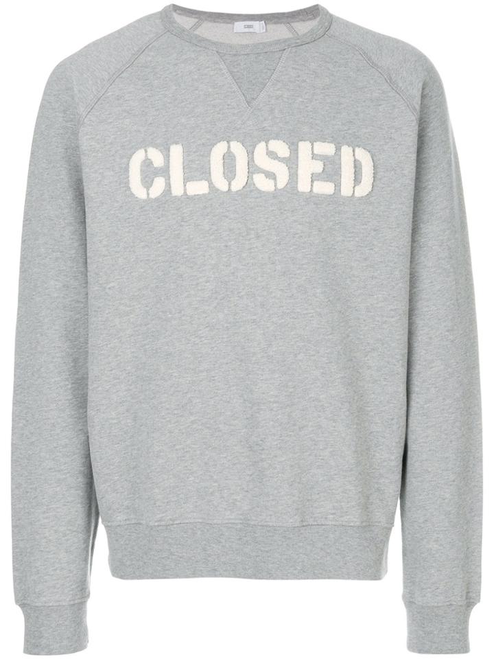 Closed Logo Sweatshirt - Grey