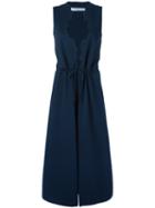 Vivetta Fennec Jumpsuit, Women's, Size: 40, Blue, Cotton/spandex/elastane