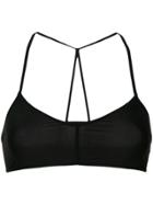 Ann Demeulemeester Cropped Top - Black