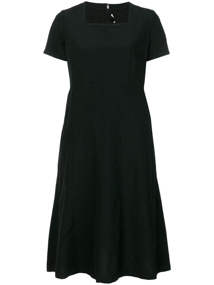 Comme Des Garçons Comme Des Garçons Square Neck Dress - Black