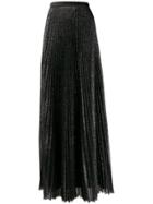 Philosophy Di Lorenzo Serafini Pleated Tulle Lurex Skirt - Black