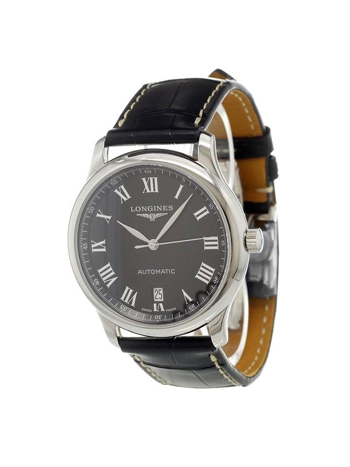 Longines 'master Collection' Analog Watch, Adult Unisex, Black