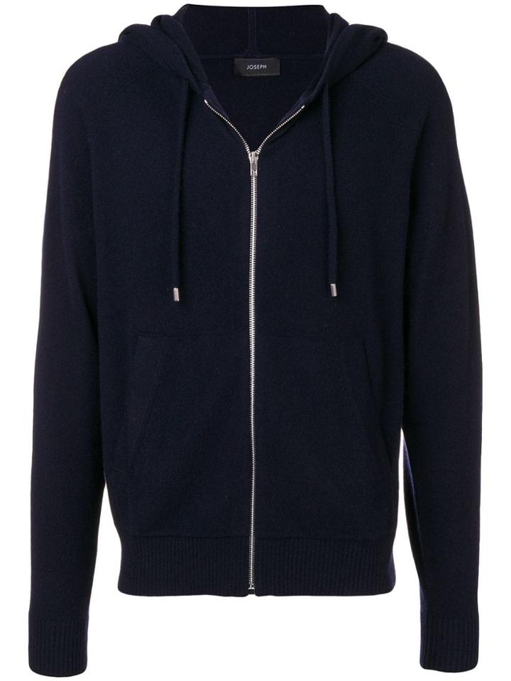 Joseph Front Zip Hoodie - Blue