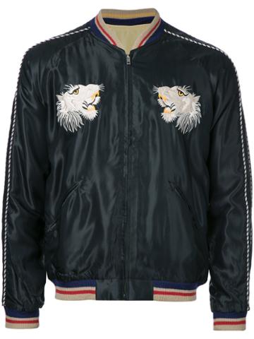 Tailor Toyo Suka Bomber Jacket, Men's, Size: Medium, Black, Acetate