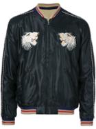 Tailor Toyo Suka Bomber Jacket, Men's, Size: Medium, Black, Acetate