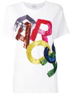P.a.r.o.s.h. Logo Short-sleeve T-shirt - White