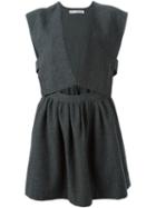 Comme Des Garcons Vintage Open Front Dress