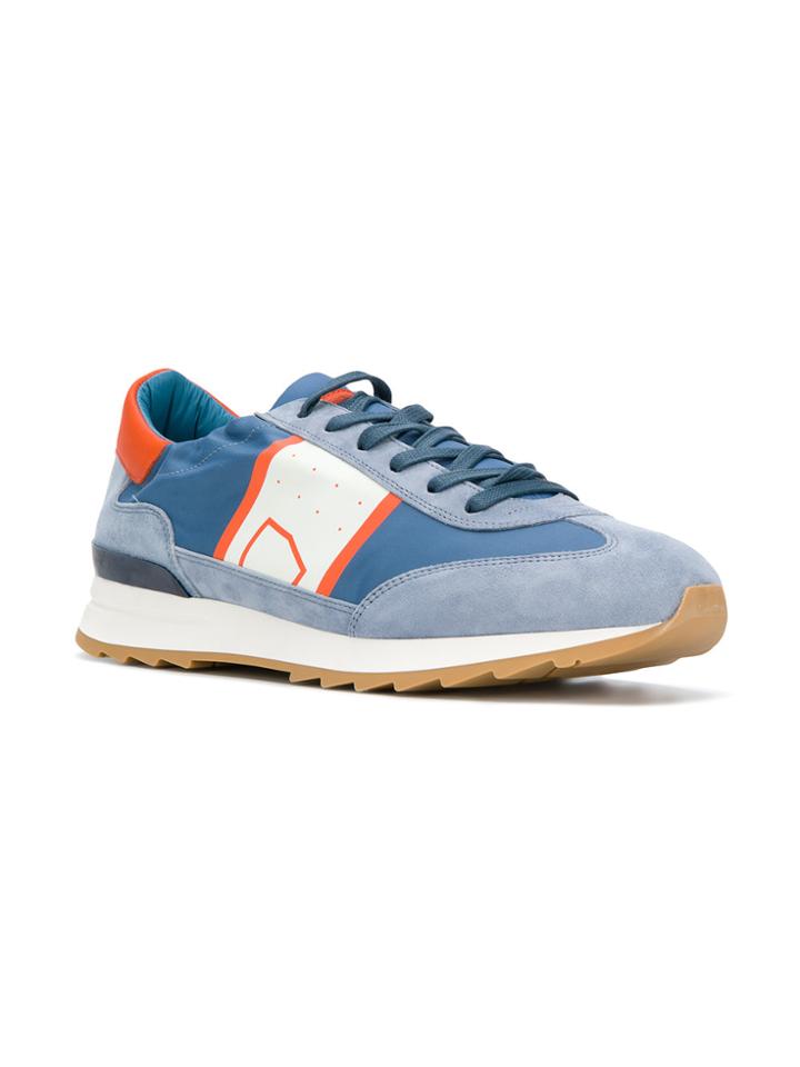 Philippe Model Casual Lace-up Sneakers - Blue