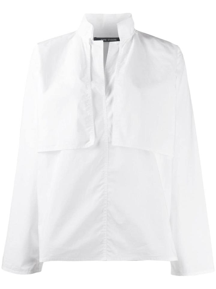 Sofie D'hoore Loose-fit Layered Shirt - White