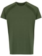 Track & Field Panelled Camuflada T-shirt - Green