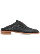 Robert Clergerie Jaly Brogue Mules - Blue