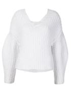 Jeffrey Dodd V-neck Chunky Jumper