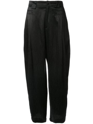 Koché Striped Trousers - Black