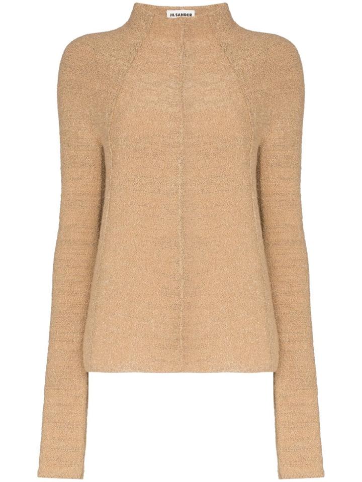 Jil Sander Long-sleeve Knit Jumper - Neutrals