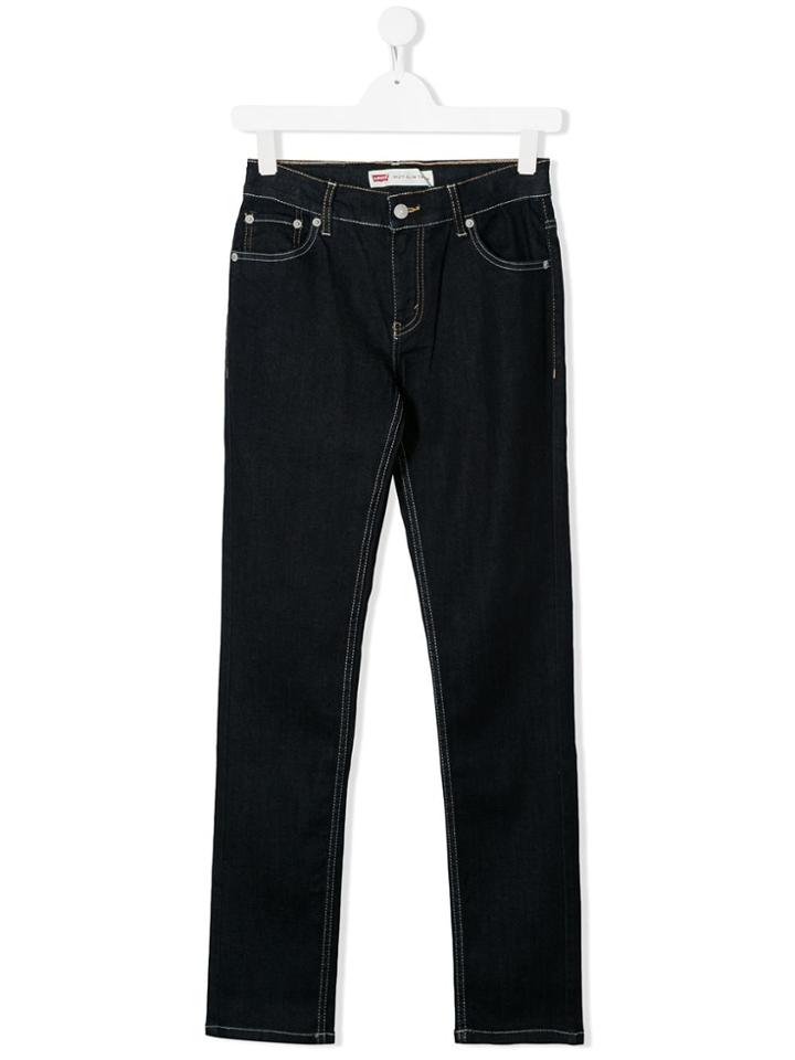 Levi's Kids Levi's Kids E6728m7m Dark Blue Natural (veg)->cotton