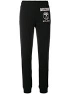 Moschino Logo Print Sweatpants - Black