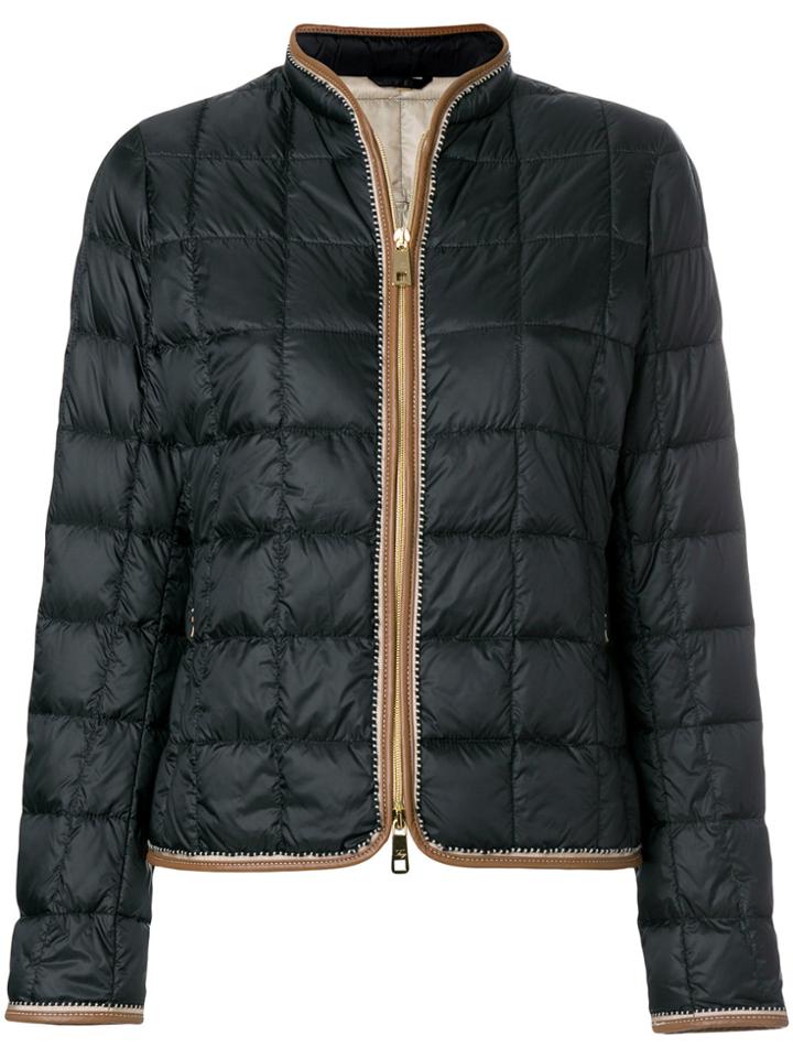 Fay Cropped Padded Jacket - Black