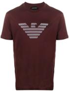 Emporio Armani Printed Logo T-shirt - Red