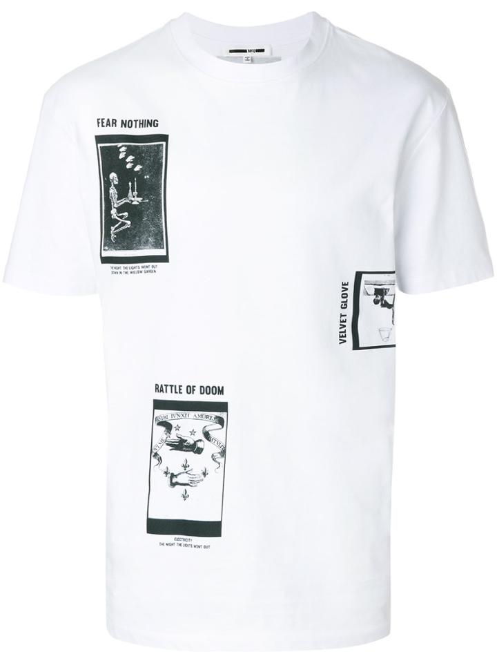 Mcq Alexander Mcqueen Tarot Print T-shirt - White