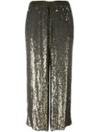 P.a.r.o.s.h. Sequined Straight-leg Trousers