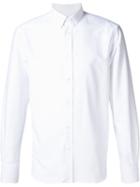 Maison Kitsuné Button Down Shirt, Men's, Size: 40, White, Cotton
