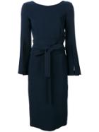 P.a.r.o.s.h. Cummerbund Belt Dress - Blue