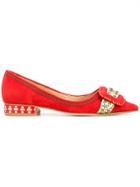 Rue St Aurea Ballerinas - Red