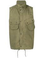 Barbour X Engineered Garments Zipped Gilet Jacket - Green