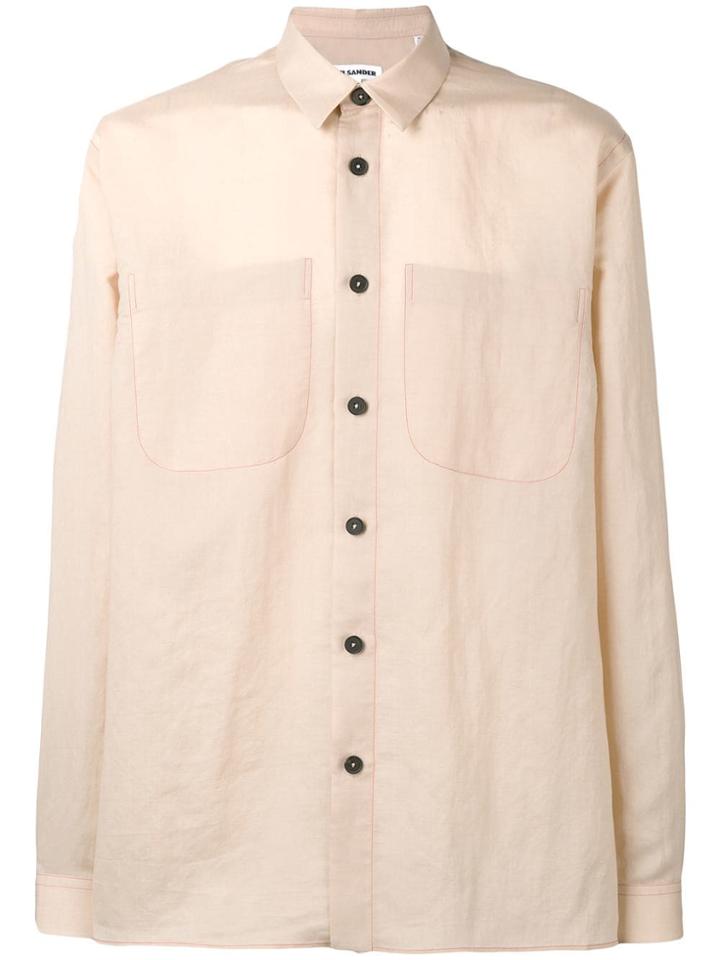Jil Sander Boxy Fit Shirt - Neutrals