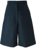 Studio Nicholson Augusto Shorts, Women's, Size: 2, Blue, Cotton