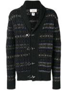 Pringle Of Scotland Shetland Wool Fair Isle Cardigan In Norse