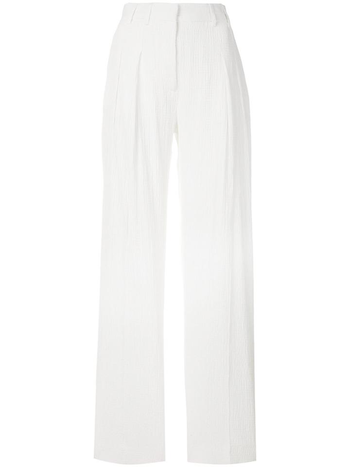 Victoria Victoria Beckham Wide Leg Trousers - White