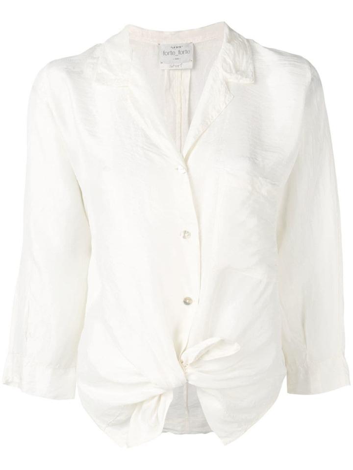 Forte Forte Knot Shirt - White