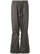 A-cold-wall* Drawstring Detail Trousers - Grey