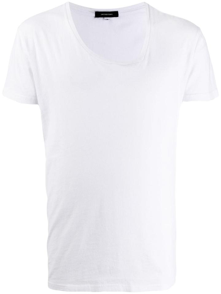 Unconditional Asymmetric Cotton T-shirt - White