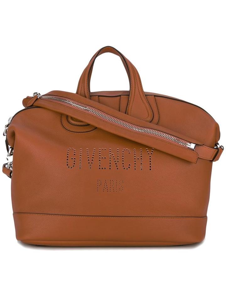 Givenchy 'nightingale' Tote, Men's, Brown, Calf Leather